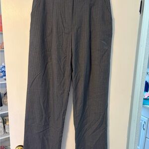 wild fable Women's Charcoal Pinstripe Dress Pants